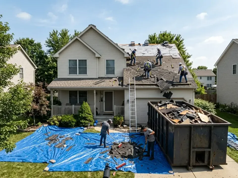 roof-replacement-debris-remova-004 — frequently asked questions, Cheapest Dumpster Rentals in Winfield, IN